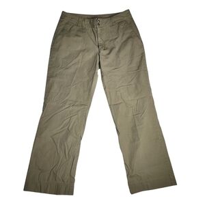 Patagonia Pants Womens Size 12 Khaki Outdoor Mid Rise